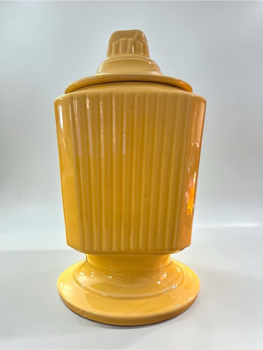 Vintage Mid Century MCM Art Deco Cookie Jar USA